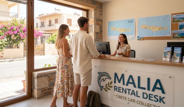 Visit the rental desk